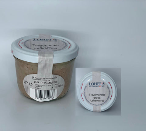 Travemünder grobe Leberwurst