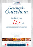 Geschenk-Gutschein 15,- EUR